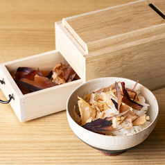 削りたて 鰹節ご飯