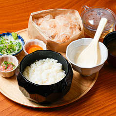 ジェントル定食～近海1本釣り本枯節のかつお節ごはん～