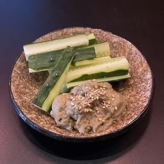 蟹味噌きゅうり