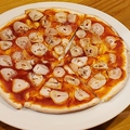 料理メニュー写真 やみつきニンニクのハッスルピザ