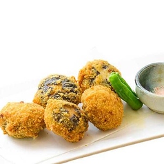 しいたけの肉詰め揚
