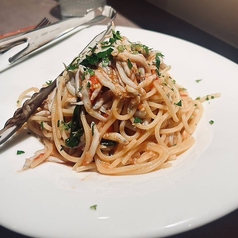 しらすとフレッシュトマトのパスタ