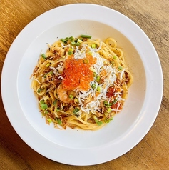魚介としらすの和風パスタ