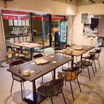 海鮮/サンドイッチ/創作料理/四ツ橋駅/コース/宴会/ランチ/カウンター/テラス席/貸切