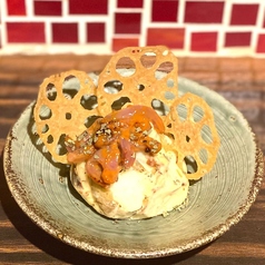 燻ぽて～炙り塩辛乗せ～