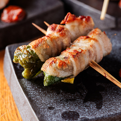 豚巻きピーマン