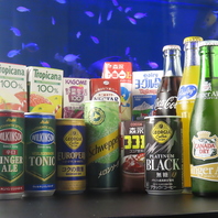 ソフトドリンクは無料で飲み放題