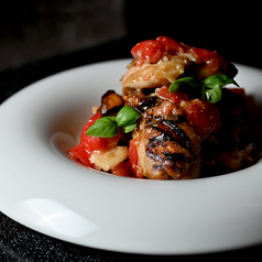 グリルチキン フルーツトマトのケッカソース