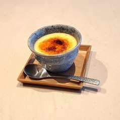 食後のデザートにもこだわりが詰まっています。