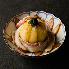 どんぐり豚の玉葱焼き