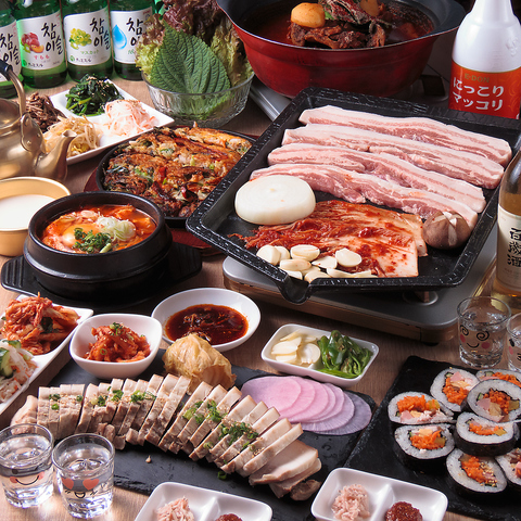 関内駅から徒歩3分！話題の韓国料理をリーズナブルに♪お酒充実！夜はバー利用もOK★