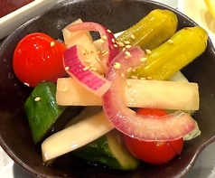 ゴロゴロ野菜の酢の物