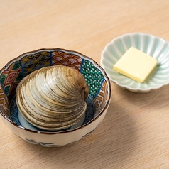 白蛤(ホンビノス)のバター醤油焼き