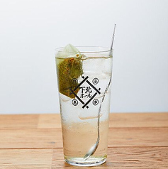 香ばし緑茶割り