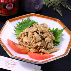 タコと野菜の和え物(涼拌章魚)