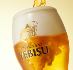 ヱビス生(中グラス)