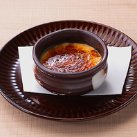 食後の〆は甘いスイーツがおすすめ♪