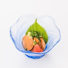 あん肝ポン酢餡かけ
