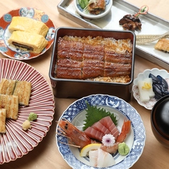 京都祇園 うなぎ四代目菊川のコース写真