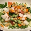 料理メニュー写真 Chana bean salad　チャナ豆サラダ　(S)