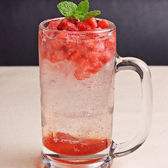 いちご果実サワー