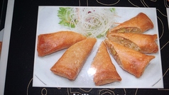 春巻/手羽先の唐揚げ