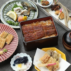 京都祇園 うなぎ四代目菊川のコース写真