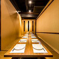 団体様も個室ご用意！団体様や貸切予約も承ります！