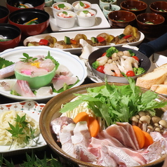 珍陀亭 ちんだてい 長崎I Kホテルのコース写真