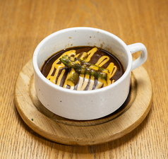 チーズデミグラスハンバーグ