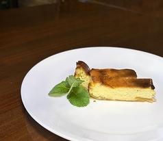 林檎バスクチーズケーキ