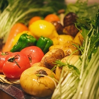 「鹿児島県産黒豚」と季節を感じられる新鮮な「お野菜」