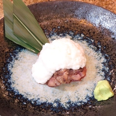牛たんとろろ