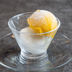 本日のジェラート2種