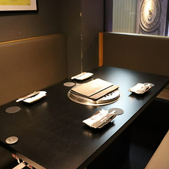 個室は4テーブル！あなただけの時間をお過ごしください！