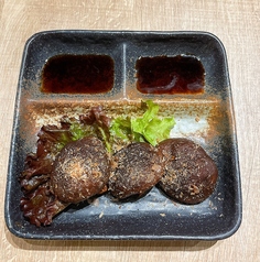 蒸ししいたけ/焼鳥 (皮/ねぎま/つくね)全て2本