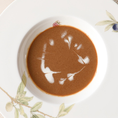 ガサエビの濃厚クリームスープ