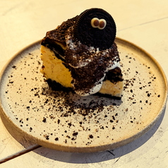 バスクチーズケーキ×オレオ