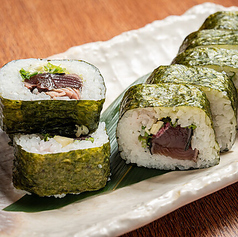 名物!鰹と鰤の宿毛巻き