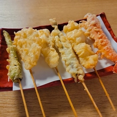 天ぷら6種盛り