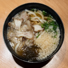 しめのかすうどん