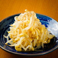 水菜と豆もやしの塩麹ナムル