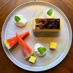 自家製 バスクチーズケーキ