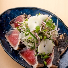 かつお炙り刺し