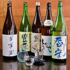 約30種の厳選の地酒