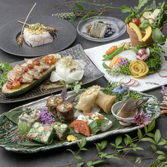 花様 ka-you 天王寺ミオ 近江野菜自家栽培ファーム直送店のコース写真