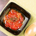 料理メニュー写真 色々キノコの梅肉ポン酢/トマトのマリネ