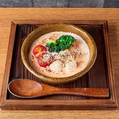 ホタテと明太子のグラタン