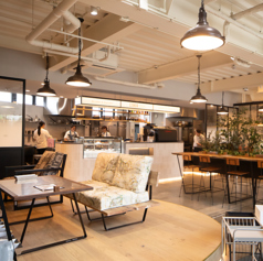 1階テーブル席は10席