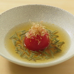 じゅん菜とふるーつとまとのお浸し